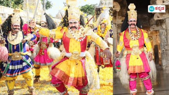 ರುದ್ರಾಭಿಷೇಕಂ ಕ್ಲೈಮ್ಯಾಕ್ಸ್: ವೀರಗಾಸೆ ಕಲಾವಿದನ ವೇಷದಲ್ಲಿ ರುದ್ರನಾದ ನಟ ವಿಜಯ ರಾಘವೇಂದ್ರ ರುದ್ರಾಭಿಷೇಕಂ ಕ್ಲೈಮ್ಯಾಕ್ಸ್: ವೀರಗಾಸೆ ಕಲಾವಿದನ ವೇಷದಲ್ಲಿ ರುದ್ರನಾದ ನಟ ವಿಜಯ ರಾಘವೇಂದ್ರ