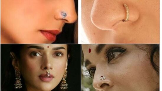 ಮುಖದ ಆಕಾರಕ್ಕೆ ಅನುಗುಣವಾಗಿ ಮೂಗುನತ್ತು ಅಥವಾ ಮೂಗುತಿ ಆರಿಸಿ: ಮುಖಕ್ಕೆ ಉತ್ತಮ ಮೇಕಪ್ ಮಾತ್ರವಲ್ಲ, ಮೂಗುತಿ ಕೂಡ ಮುಖದ ಸೌಂದರ್ಯವನ್ನು ಹೆಚ್ಚಿಸುವಲ್ಲಿ ಸಹಾಯ ಮಾಡುತ್ತದೆ. ಕೆಲವೊಮ್ಮೆ ದುಬಾರಿ ಆಭರಣಗಳು ಸಹ ನಿಮ್ಮ ಮುಖಕ್ಕೆ ಚೆನ್ನಾಗಿ ಕಾಣುವುದಿಲ್ಲ. ನೀವು ಮದುವೆ ಅಥವಾ ಪಾರ್ಟಿಗೆ ಸಿದ್ಧರಾಗುವಾಗ ಮೂಗುನತ್ತು ಧರಿಸುವಾಗ, ಮೂಗುತಿ ನಿಮ್ಮ ಮುಖಕ್ಕೆ ಸರಿಹೊಂದುತ್ತದೆಯೇ ಅಥವಾ ಇಲ್ಲವೇ ಎಂಬ ಆಲೋಚನೆ ನಿಮ್ಮ ಮನಸ್ಸಿಗೆ ಪದೇ ಪದೇ ಬರುತ್ತದೆಯೇ? ಹಾಗಿದ್ದರೆ ನಿಮ್ಮ ಮುಖದ ಆಕಾರಕ್ಕೆ ಅನುಗುಣವಾಗಿ ಯಾವ ರೀತಿಯ ಮೂಗಿನ ಪಿನ್ ಅಥವಾ ಮೂಗುನತ್ತು ನಿಮಗೆ ಸರಿಹೊಂದುತ್ತದೆ ಎಂಬ ಬಗ್ಗೆ ಇಲ್ಲಿ ತಿಳಿದುಕೊಳ್ಳಬಹುದು.