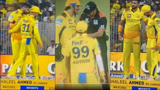 ಅಂಪೈರ್ ಜತೆಗೆ ಧೋನಿ ಫಿಕ್ಸಿಂಗ್, ಋತುರಾಜ್-ಖಲೀಲ್ ಚೆಂಡು ವಿರೂಪ; ಸಿಎಸ್ಕೆ ವಿರುದ್ಧ ನೆಟ್ಟಿಗರು ಗಂಭೀರ ಆರೋಪ, VIDEO ಅಂಪೈರ್ ಜತೆಗೆ ಧೋನಿ ಫಿಕ್ಸಿಂಗ್, ಋತುರಾಜ್-ಖಲೀಲ್ ಚೆಂಡು ವಿರೂಪ; ಸಿಎಸ್ಕೆ ವಿರುದ್ಧ ನೆಟ್ಟಿಗರು ಗಂಭೀರ ಆರೋಪ, VIDEO