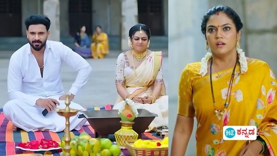 ಅಮೃತಧಾರೆ ಧಾರಾವಾಹಿಯ ಇಂದಿನ ಸಂಚಿಕೆಯ ಪ್ರೊಮೊ ಬಿಡುಗಡೆಯಾಗಿದೆ. ಈ ಪ್ರೊಮೊದಲ್ಲಿ ಮಲ್ಲಿ ಮತ್ತು ಭೂಮಿಕಾ ದೇವಸ್ಥಾನಕ್ಕೆ ಬಂದಿದ್ದಾರೆ. ಅದೇ ದೇವಸ್ಥಾನದಲ್ಲಿ ದಿಯಾಳಿಗೆ  ತಾಳಿ ಕಟ್ಟಲು ಜೈದೇವ್‌ ರೆಡಿಯಾಗಿದ್ದಾನೆ.