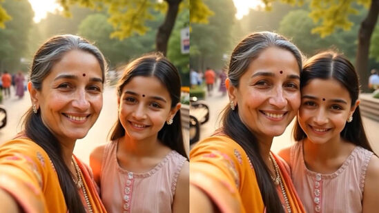 ಆಲಿಯಾ ಭಟ್ ಅವರ ಎಐ ಫೋಟೋ ಎಲ್ಲರನ್ನು ಸೆಳೆದಿದೆ. ಬಾಲ್ಯದಲ್ಲಿ ಆಲಿಯಾ ಹೇಗಿದ್ದರು ಎಂಬುದನ್ನೂ ನೀವಿಲ್ಲಿ ಕಾಣಬಹುದು.