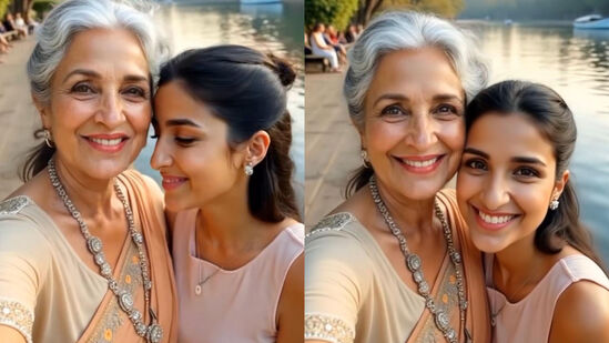 ಪರಿಣಿತಿ ಚೋಪ್ರಾ ಅವರ ಪೋಟೋಗಳಿಗೆ ನೆಟ್ಟಿಗರು ಬಗೆಬಗೆ ಕಾಮೆಂಟ್‌ ಮಾಡಿದ್ದಾರೆ. ನೀವು ಥೇಟ್‌ ಶರ್ಮಿಳಾ ಟಾಗೋರ್ ಅವರಂತೆ ಕಾಣುತ್ತೀರಿ ಎಂದಿದ್ದಾರೆ.