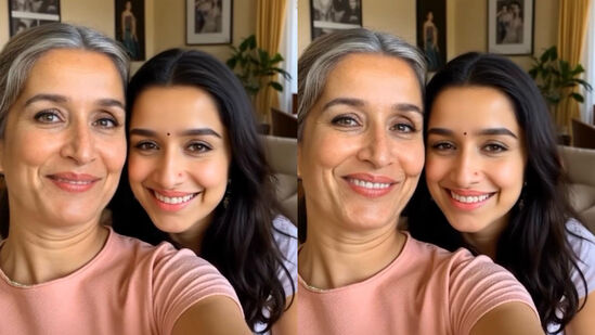 ಶ್ರದ್ಧಾ ಕಪೂರ್ ಅವರ AI ಎಡಿಟ್‌ ನೋಡಿ ಅಭಿಮಾನಿಗಳು ಆಶ್ಚರ್ಯಚಕಿತರಾಗಿದ್ದಾರೆ. ಶ್ರದ್ಧಾ ಸೇಮ್‌ ಟು ಸೇಮ್‌ ಅವರ ತಾಯಿ ಪದ್ಮಿನಿ ಕೊಲ್ಹಾಪುರೆ ಅವರಂತೆ ಕಾಣುತ್ತಾರೆ ಎಂದಿದ್ದಾರೆ.