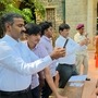 ಬೆಂಗಳೂರಿನಲ್ಲಿ ಸಿಇಟಿ ಬರೆದ ವಿದ್ಯಾರ್ಥಿಗಳನ್ನು ಕ್ಯೂಆರ್ ಕೋಡ್ ಆಧಾರಿತ ಮುಖ ಚಹರೆ ಪತ್ತೆ ಆ್ಯಪ್ ಮೂಲಕ ತಪಾಸಣೆ ಮಾಡಿದರು. ಬೆಂಗಳೂರಿನಲ್ಲಿ ಸಿಇಟಿ ಬರೆದ ವಿದ್ಯಾರ್ಥಿಗಳನ್ನು ಕ್ಯೂಆರ್ ಕೋಡ್ ಆಧಾರಿತ ಮುಖ ಚಹರೆ ಪತ್ತೆ ಆ್ಯಪ್ ಮೂಲಕ ತಪಾಸಣೆ ಮಾಡಿದರು.