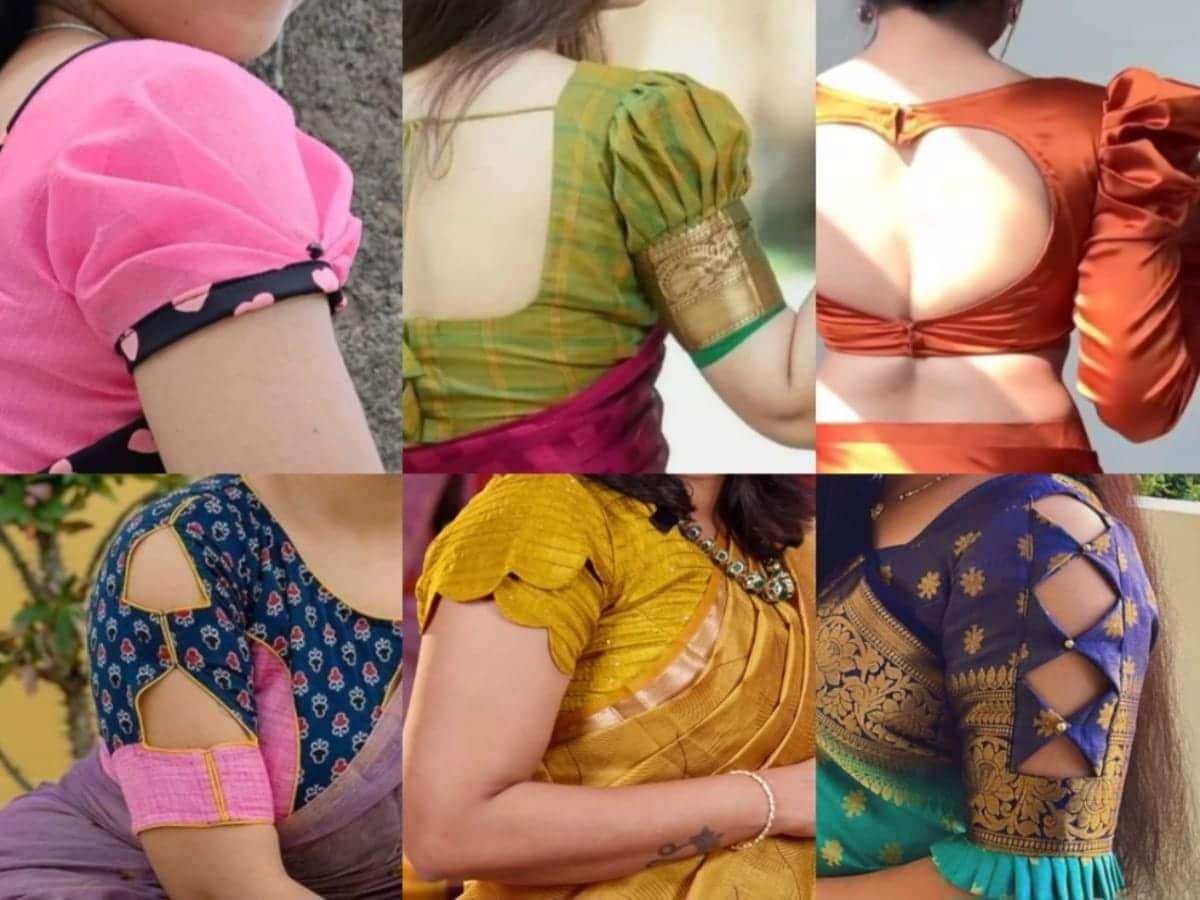 ಈ ವಿನ್ಯಾಸಗಳು ಸೀರೆಯನ್ನು ಇನ್ನಷ್ಟು ಸ್ಟೈಲಿಶ್ ಮಾಡುತ್ತವೆ- ಸೀರೆಯ ಪ್ರಮುಖ ಭಾಗವೆಂದರೆ ಅದರ ಬ್ಲೌಸ್ ಪೀಸ್. ಬ್ಲೌಸ್ ಅನ್ನು ಹೆಚ್ಚು ಸೊಗಸಾಗಿ ಹೊಲಿಯಲಾಗುತ್ತದೆ, ಸೀರೆಯ ಒಟ್ಟಾರೆ ನೋಟವು ಹೆಚ್ಚು ವರ್ಧಿಸುತ್ತದೆ. ಸರಿ, ಬ್ಲೌಸ್‌ನಲ್ಲಿ ಎರಡು ಮುಖ್ಯ ವಿಷಯಗಳಿವೆ, ಅದರ ಕಂಠರೇಖೆ ಮತ್ತು ತೋಳುಗಳು. ಇಲ್ಲಿ ನಿಮಗಾಗಿ ಕೆಲವು ಅಲಂಕಾರಿಕ ವಿನ್ಯಾಸದ ಬ್ಲೌಸ್ ತೋಳುಗಳ ಡಿಸೈನ್ ಇದೆ, ಅದು ನಿಮ್ಮ ಸೀರೆಯನ್ನು ವಿಶೇಷವಾಗಿ ಕಾಣುವಂತೆ ಮಾಡುತ್ತದೆ. ಇದರೊಂದಿಗೆ, ನಿಮ್ಮ ಸರಳ ಸೀರೆಯೂ ಸಹ ಸಂಪೂರ್ಣ ವಿನ್ಯಾಸಕ ಸೀರೆಯಾಗುತ್ತದೆ. ನೀವೂ ಈ ವಿನ್ಯಾಸಗಳನ್ನು ಟ್ರೈ ಮಾಡಿ.