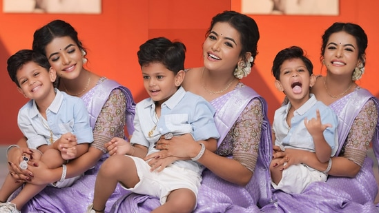 ನಟಿ, ರೂಪದರ್ಶಿ ಮಯೂರಿ ಕ್ಯಾತರಿ ಕನ್ನಡದ ಹಲವು ಸಿನಿಮಾಗಳಲ್ಲಿ ನಟಿಸಿ ಖ್ಯಾತಿ ಪಡೆದಿದ್ದಾರೆ. ಮಯೂರಿ ಕ್ಯಾತರಿ ಮತ್ತು ಅರುಣ್‌ ಕುಮಾರ್‌ಗೆ ಒಬ್ಬ ಗಂಡು ಮಗನಿದ್ದಾನೆ. ತನ್ನ ಮಗನ ಜತೆ ನಟಿ ಇದೀಗ ಫೋಟೋಶೂಟ್‌ ಮಾಡಿಸಿಕೊಂಡಿದ್ದಾರೆ. ಮಯೂರಿ ಕುಟುಂಬದಲ್ಲಿ ಏನೋ ಸರಿ ಇಲ್ಲ. ಇವರು ಪತಿಯಿಂದ ದೂರಾವಾಗಿದ್ದಾರೆ ಎಂಬ ಸುದ್ದಿಯೂ ಹಿಂದೊಮ್ಮೆ ಹಬ್ಬಿತ್ತು. ಸೋಷಿಯಲ್‌ ಮೀಡಿಯಾದಲ್ಲಿ ಮಗನ ಜತೆಗೆ ಮಾತ್ರ ಫೋಟೋ ಹಂಚಿಕೊಳ್ಳುತ್ತಿದ್ದಾರೆ.