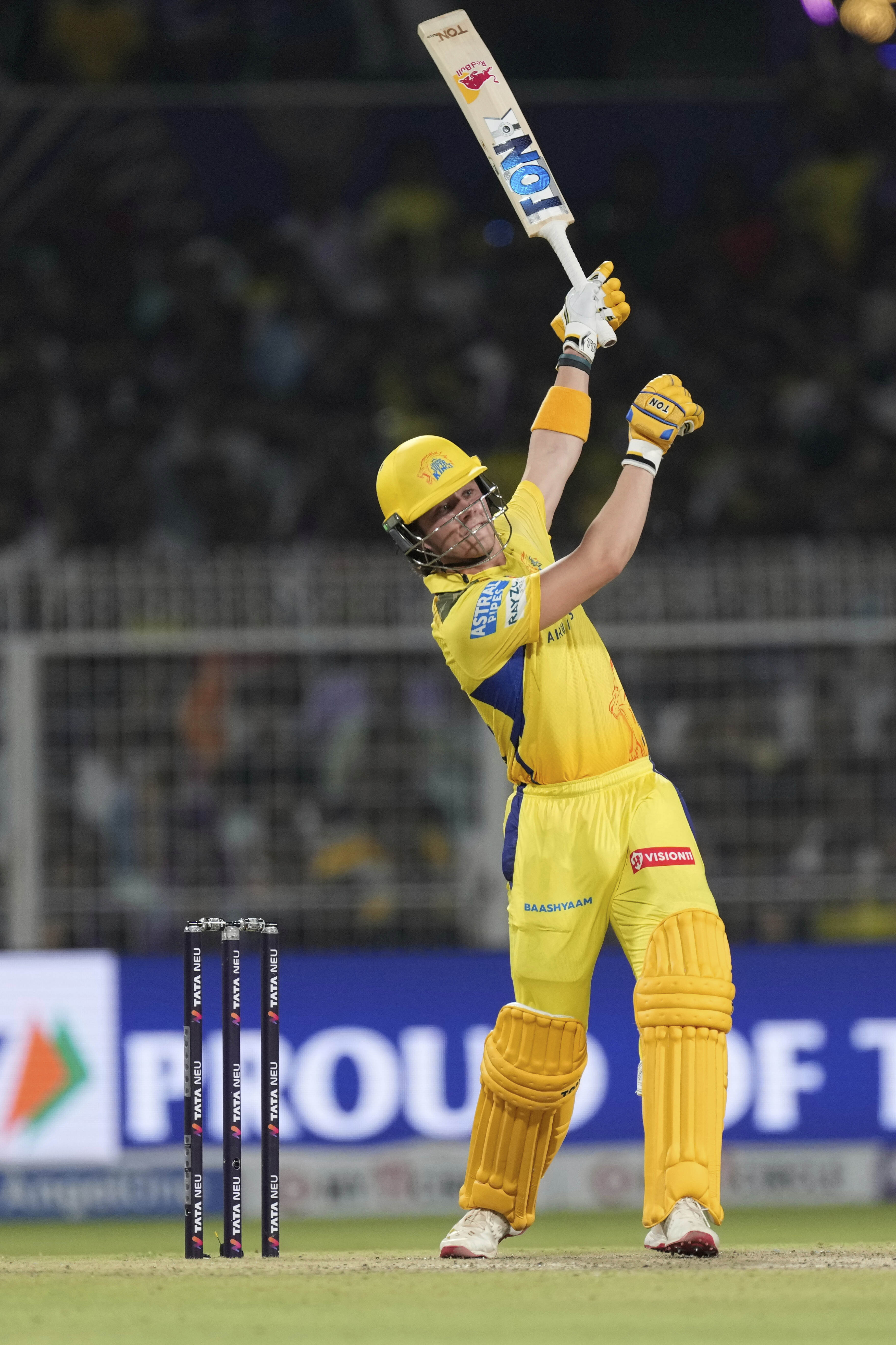ಕೋಲ್ಕತಾ ನೈಟ್ ರೈಡರ್ಸ್ ವಿರುದ್ಧದ ಪಂದ್ಯದಲ್ಲಿ ಚೆನ್ನೈ ಸೂಪರ್ ಕಿಂಗ್ಸ್ ಬ್ಯಾಟ್ಸ್​​ಮನ್​ ಡೆವಾಲ್ಡ್ ಬ್ರೆವಿಸ್ ಅಬ್ಬರಿಸಿ ಬೊಬ್ಬರಿದರು. ಒಂದು ಓವರ್​​ನಲ್ಲಿ 30 ರನ್ ಗಳಿಸಿ ಕೆಕೆಆರ್​ ಸೋಲಿಗೆ ಕಾರಣರಾದರು.