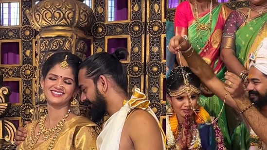ಚೈತ್ರಾ ಕುಂದಾಪುರ- ಶ್ರೀಕಾಂತ್‌ ಕಶ್ಯಪ್‌ ಶುಭವಿವಾಹ; ಫೋಟೋಗಳು ಮತ್ತು ವಿಡಿಯೋಗಳಲ್ಲಿ ಮದುವೆಯ ಸಂಭ್ರಮ ನೋಡಿ
