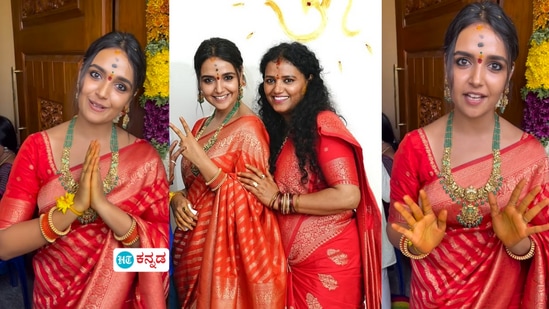 ಕನ್ನಡದ ʻಅಣ್ಣಯ್ಯʼ ಸೀರಿಯಲ್‌ ಜತೆಗೆ ತೆಲುಗಿನ ʻಅಮ್ಮಾಯಿಗಾರುʼ ಧಾರಾವಾಹಿಯಲ್ಲಿಯೂ ಬಿಜಿಯಾಗಿದ್ದಾರೆ. ತಮ್ಮ ನಟನೆಯ ಮೂಲಕ ಅಪಾರ ಅಭಿಮಾನಿಗಳನ್ನೂ ಸಂಪಾದಿಸಿದ್ದಾರೆ ನಟಿ ನಿಶಾ ರವಿಕೃಷ್ಣನ್‌. 