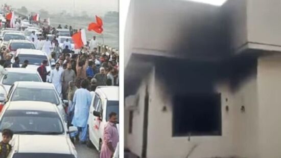 ಸಿಂಧ್ ಪ್ರಾಂತ್ಯದಲ್ಲಿ ಕಾಲುವೆ ಯೋಜನೆಯ ವಿರುದ್ಧ ಆಕ್ರೋಶ ಎಷ್ಟು ಬೆಳೆದಿದೆಯೆಂದರೆ, ಪ್ರತಿಭಟನಾಕಾರರು ಮಂಗಳವಾರ ರಾಜ್ಯದ ಗೃಹ ಸಚಿವ ಜಿಯಾವುಲ್ ಹಸನ್ ಲಂಜಾರ್ ಅವರ ಮನೆಗೆ ಬೆಂಕಿ ಹಚ್ಚಿದ್ದಾರೆ.