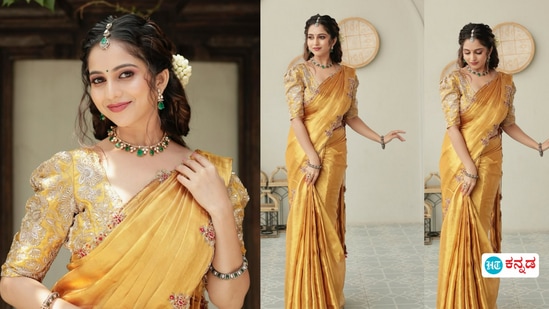 ನಿವೇದಿತಾ ಗೌಡ ತನ್ನ ಸೋಷಿಯಲ್‌ ಮೀಡಿಯಾ ಖಾತೆಗಳಲ್ಲಿ ಹೊಸ ಫೋಟೋಗಳನ್ನು ಹಂಚಿಕೊಂಡಿದ್ದಾರೆ. ಸೀರೆಯುಟ್ಟು ಫೋಟೋಶೂಟ್‌ ಮಾಡಿಸಿಕೊಂಡಿದ್ದು, ಈ ಫೋಟೋಗಳಿಗೆ ಅಭಿಮಾನಿಗಳು ಫಿದಾ ಆಗಿದ್ದಾರೆ.