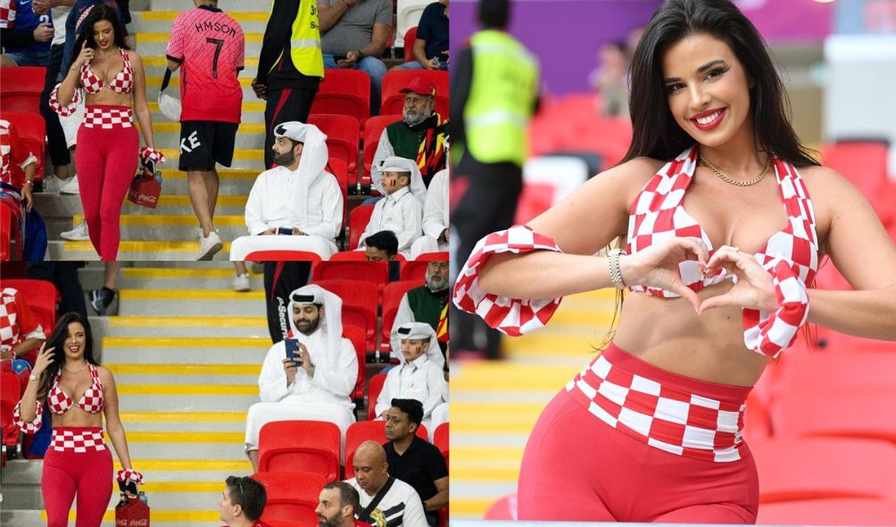 Croatia fan Mystery Girl ivana knoll