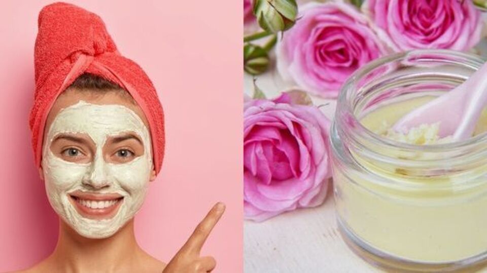 Rose Face Pack चमकदार त्वचेसाठी वापरा गुलाबाच्या पाकळ्यांनी बनवलेला हा फेस पॅक!use this rose