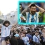 <p>Argentina Celebrate As They Reach World Cup Final</p>