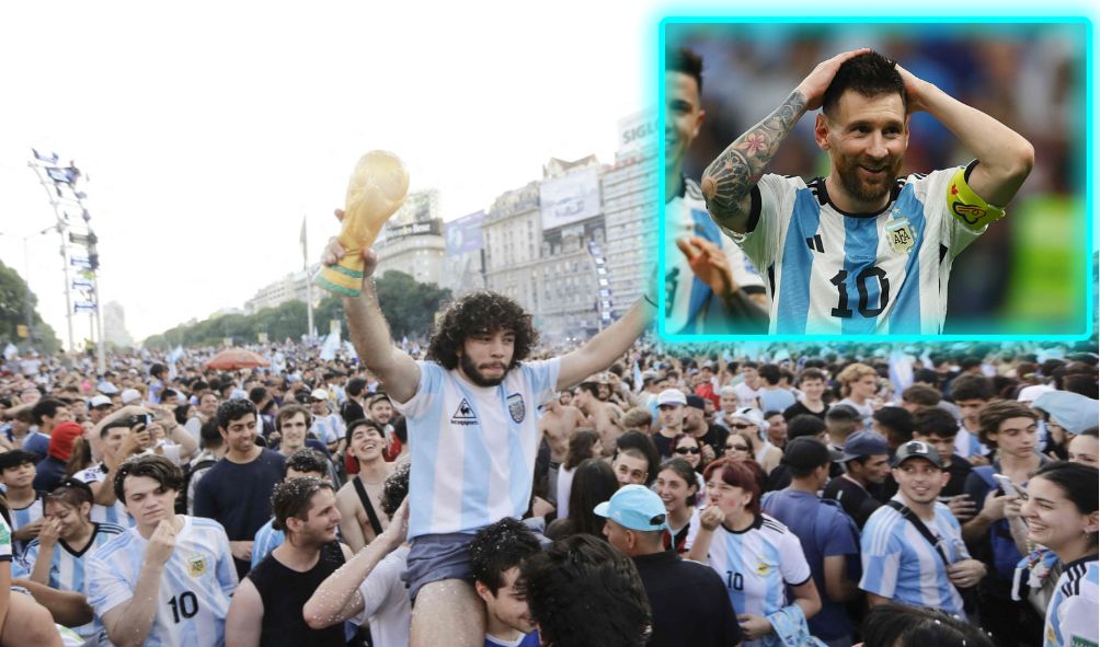 Argentina Celebrate As They Reach World Cup Final