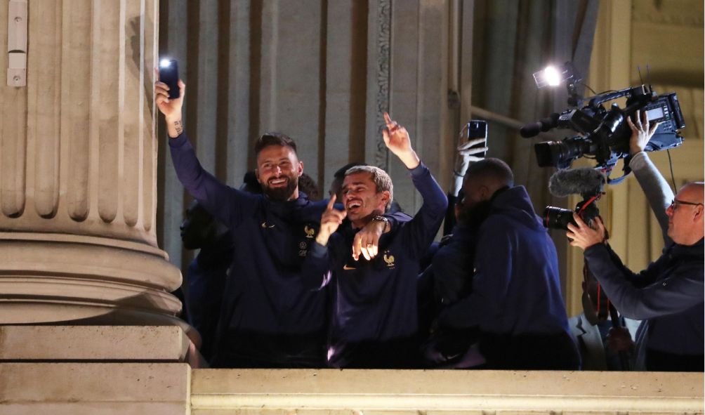 France team Welcomed Like Heroes In paris