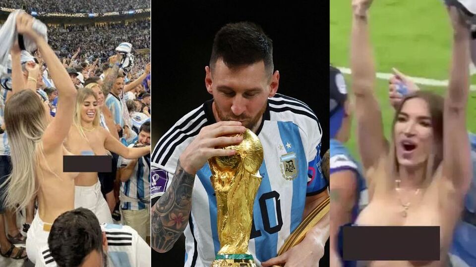 Argentinian Women Celebrate No Bra Day in Victory Parade With Argentinian Women Celebrate No Bra Day in Victory Parade With