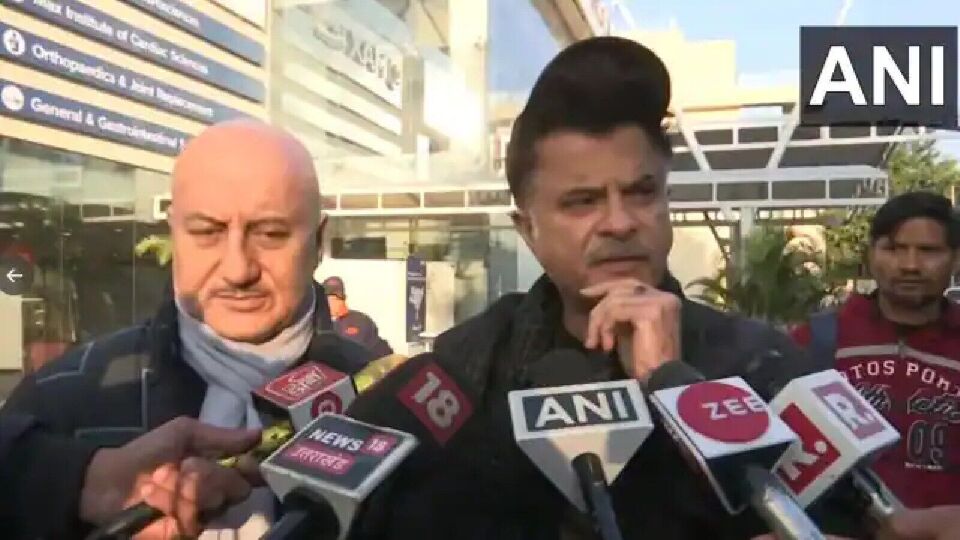 Anil Kapoor and Anupam Kher meets Rishabh Pant