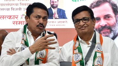 Maharashtra Congress president Nana Patole and party leader balasaheb thorat