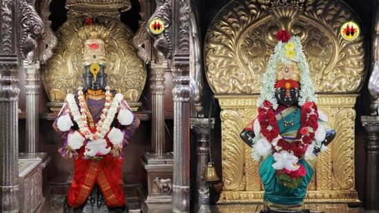 विठ्ठल व रुक्मिणी मातेचे हे सजलेले अनोखो रुप पाहण्यासाठी मोठ्या संख्येने भाविक पंढरीत&nbsp;विठ्ठल &nbsp;दर्शनासाठी गर्दी करत आहेत. तर मंदिर समितीच्या संकेतस्थळावरुनही घरबसल्या भाविकांना&nbsp;मंदिरातील फुलांची आराज व विठुराचे दर्शन होत आहे.