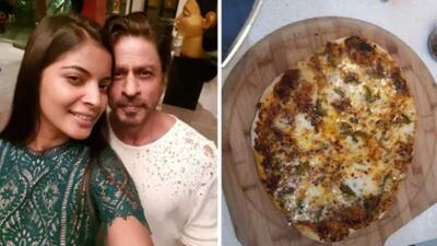 Shah Rukh Khan Makes Pizza For Model