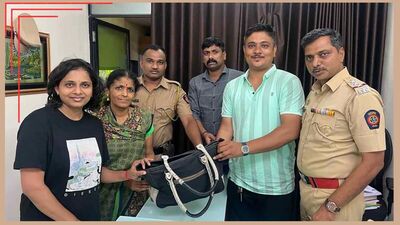 Navi Mumbai: Police traces missing bag in two hours