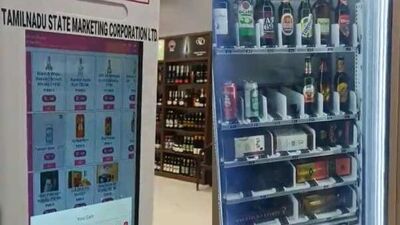 Liquor vending machine