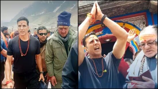 Akshay Kumar At Kedarnath Akshay Kumar At Kedarnath
