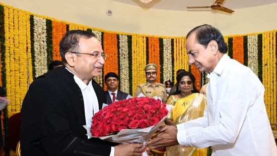 न्यायमूर्ती उज्ज्वल भुईया यांच्या जागी आराधे यांची तेलंगणा उच्च न्यायालयाच्या मुख्य न्यायाधीशपदी नियुक्ती करण्यात आली. न्यायमूर्ती उज्ज्वल भुईया यांना सर्वोच्च न्यायालयाच्या न्यायाधीश पदावर बढती देण्यात आली.