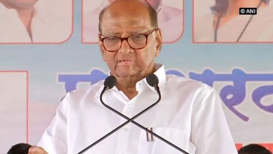 Sharad Pawar आम्ही तिघांनी ठरवलं तर महाराष्ट्रात बदल होईल शरद पवारांचं सूचक विधान Sharad 3632