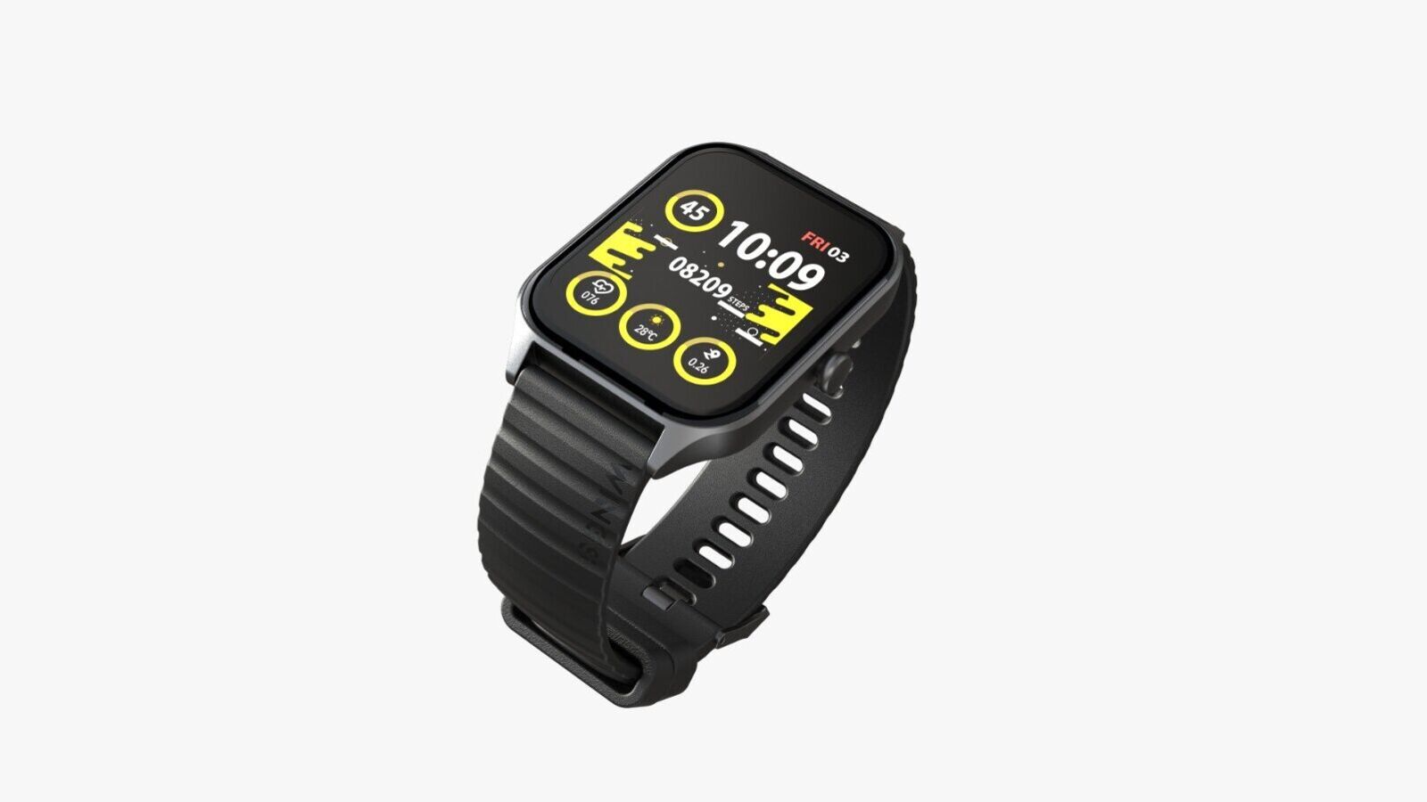 Buy Bfit Genius Unisex Smart Watch (Black) Online At Best Price @ Tata CLiQ