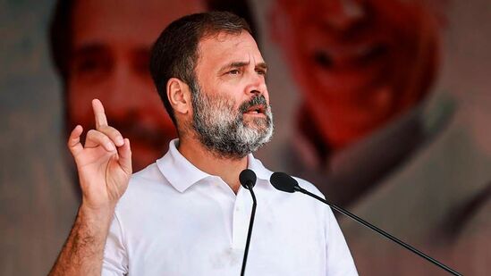 Congress leader Rahul Gandhi