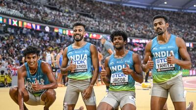 जागतिक अ‍ॅथलेटिक्स चॅम्पियनशिप 2023 मध्ये पुरुषांच्या 4x400 मीटर रिले शर्यतीत भारताला पदक मिळवता आले नाही. टीम इंडिया पाचव्या क्रमांकावर राहिली. भारतासाठी या शर्यतीत अमोज जेकब, राजेश रमेश, मोहम्मद अनास याहिया आणि मोहम्मद अजमल वरियाथोडी यांनी भाग घेतला. टीम इंडियाने ही शर्यत २ मिनिटे ५९.९२ सेकंदात पूर्ण केली.&nbsp;