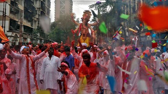 Ganesh Visarjan 2023 Pune City 