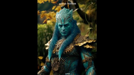 'अवतार' हा चित्रपट प्रेक्षकांना खूप आवडला आहे. जागतिक स्तरावर चित्रपटांनी चांगली कमाई केली आहे. या चित्रपट मालिकेतील आणखी चित्रपट येत्या काळात प्रदर्शित होणार आहेत. या 'अवतार' विश्वात शाहरुख नक्कीच असाच दिसला असता. 'अवतार' हा चित्रपट प्रेक्षकांना खूप आवडला आहे. जागतिक स्तरावर चित्रपटांनी चांगली कमाई केली आहे. या चित्रपट मालिकेतील आणखी चित्रपट येत्या काळात प्रदर्शित होणार आहेत. या 'अवतार' विश्वात शाहरुख नक्कीच असाच दिसला असता.