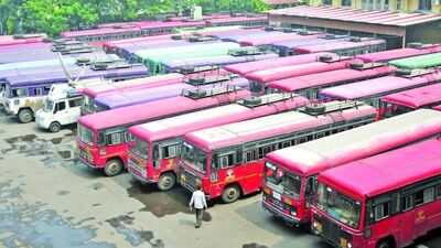 ST Bus Strike In Maharashtra 