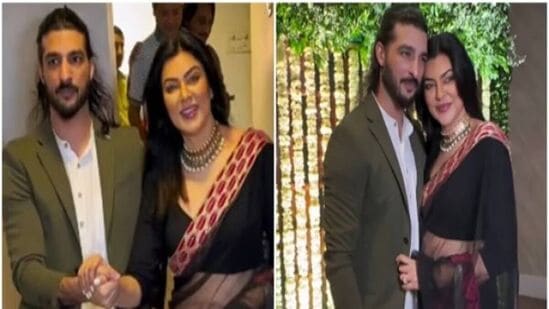 Sushmita sen And Rohman Shawl