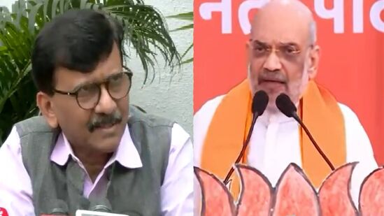 Sanjay Raut - Amit Shah