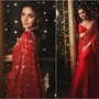 <p>Alia Bhatt in red saree: कलाकार हे वेगवेगळ्या पद्धतीने दिवाळी साजरी करताना दिसत आहेत. काही कलाकारांनी घरी पार्ट्यांचे आयोजन केले तर काहींनी फोटोशूटमधील फोटो शेअर करत सर्वांचे लक्ष वेधले. नुकताच अभिनेत्री आलिया भट्टने केलेल्या फोटोशूटने सर्वांचे लक्ष वेधले.</p>