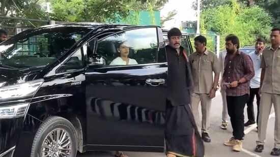 Chiranjeevi At Telangana Assembly Elections 2023