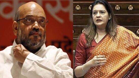 Amit Shah- Priyanka Chaturvedi