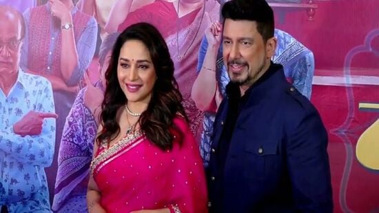 Madhuri Dixit Husband Viral Video