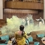 Lok Sabha Smoke Attack