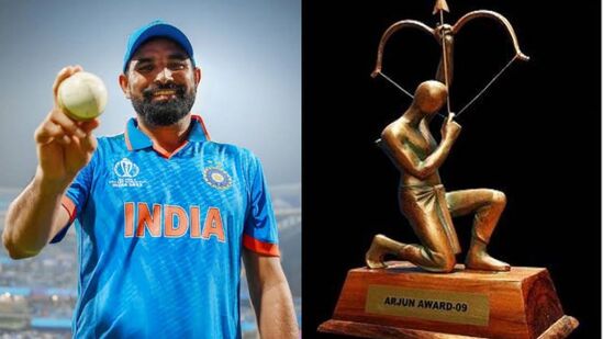 Mohammed Shami And Arjuna Award