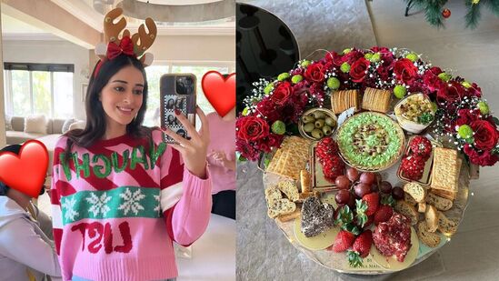 अभिनेत्री अनन्या पांडे हिने नुकतंच मुंबईत स्वतःचं घर विकत घेतलं आहे. याच घरात तिने यंदा ख्रिसमस सेलिब्रेशन करण्याचा निर्णय घेतला आहे. तिने घरात सुंदर सजावट केली आहे. अभिनेत्री अनन्या पांडे हिने नुकतंच मुंबईत स्वतःचं घर विकत घेतलं आहे. याच घरात तिने यंदा ख्रिसमस सेलिब्रेशन करण्याचा निर्णय घेतला आहे. तिने घरात सुंदर सजावट केली आहे.