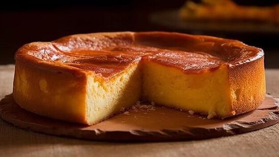 कस्टर्ड केक