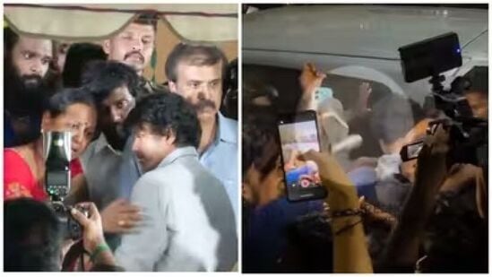 Slipper Attack On Thalapathy Vijay