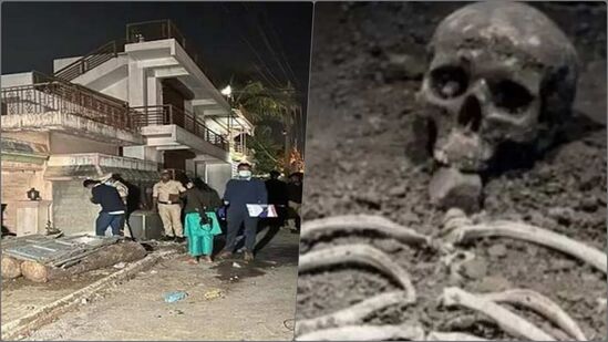 Five skeletons found in a house