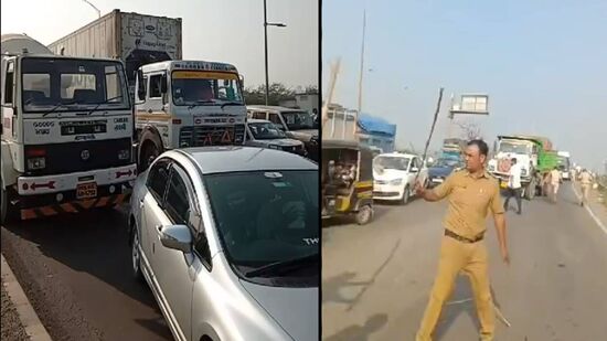 Truck Driver Protest