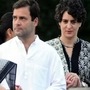 Sonia Rahul and Priyanka Gandhi